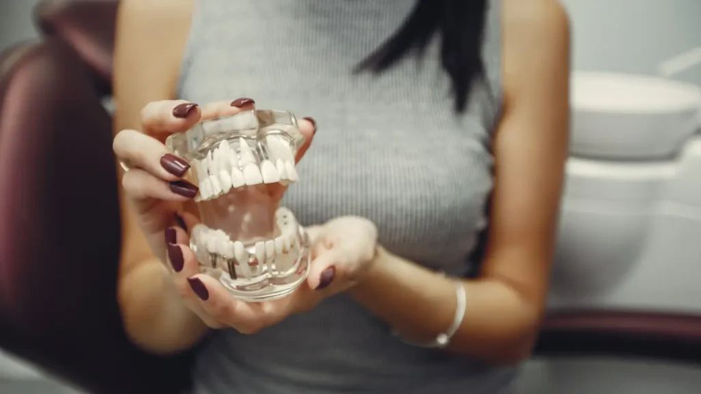 Upper and lower teeth misalignment