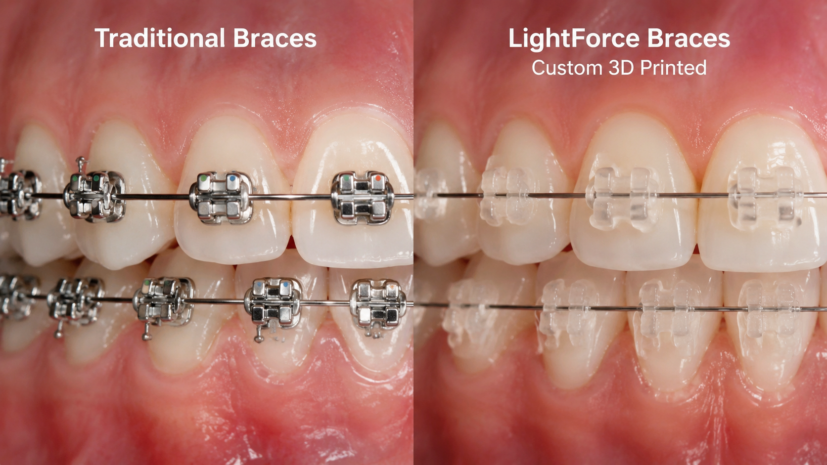 lightforce braces vs traditional braces