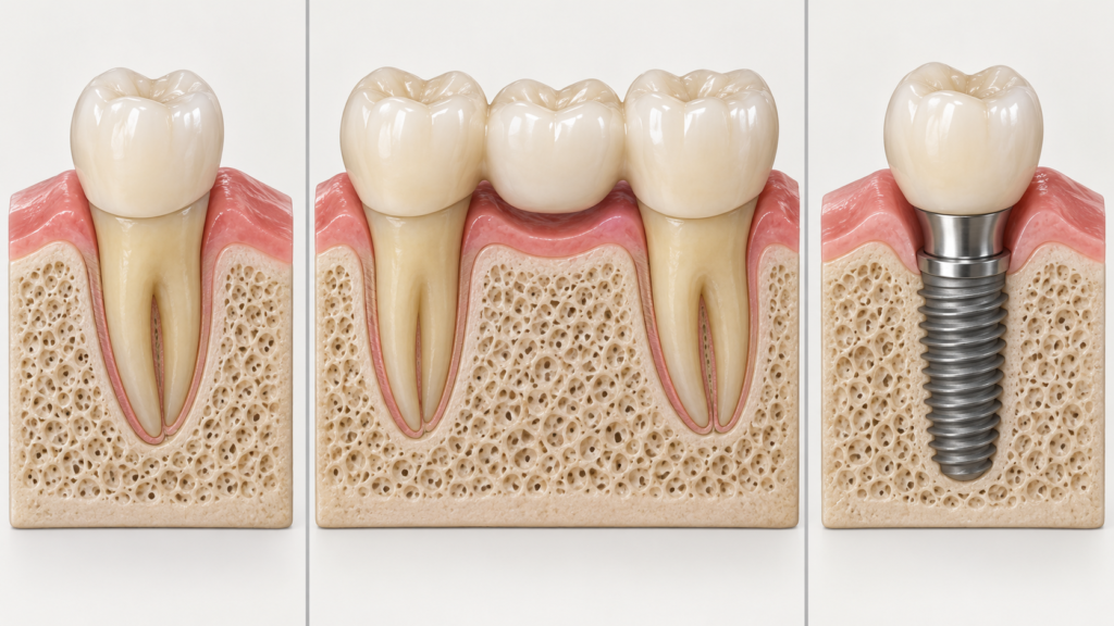 Invisalign with crowns